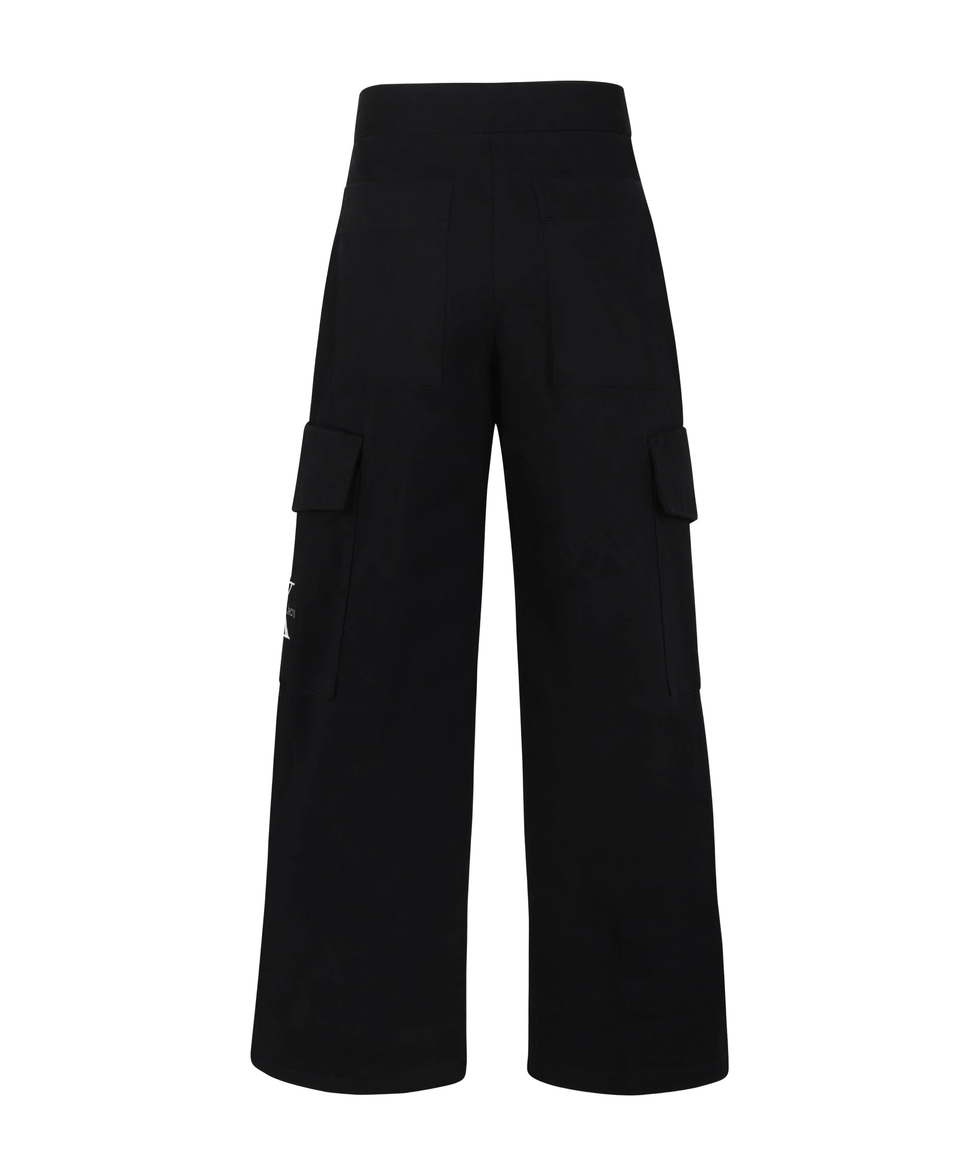 Calvin Klein Kids Pantaloni Neri Stile Cargo per Bambine