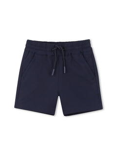 Boss Kids Short Marine con Laccio per Neonati