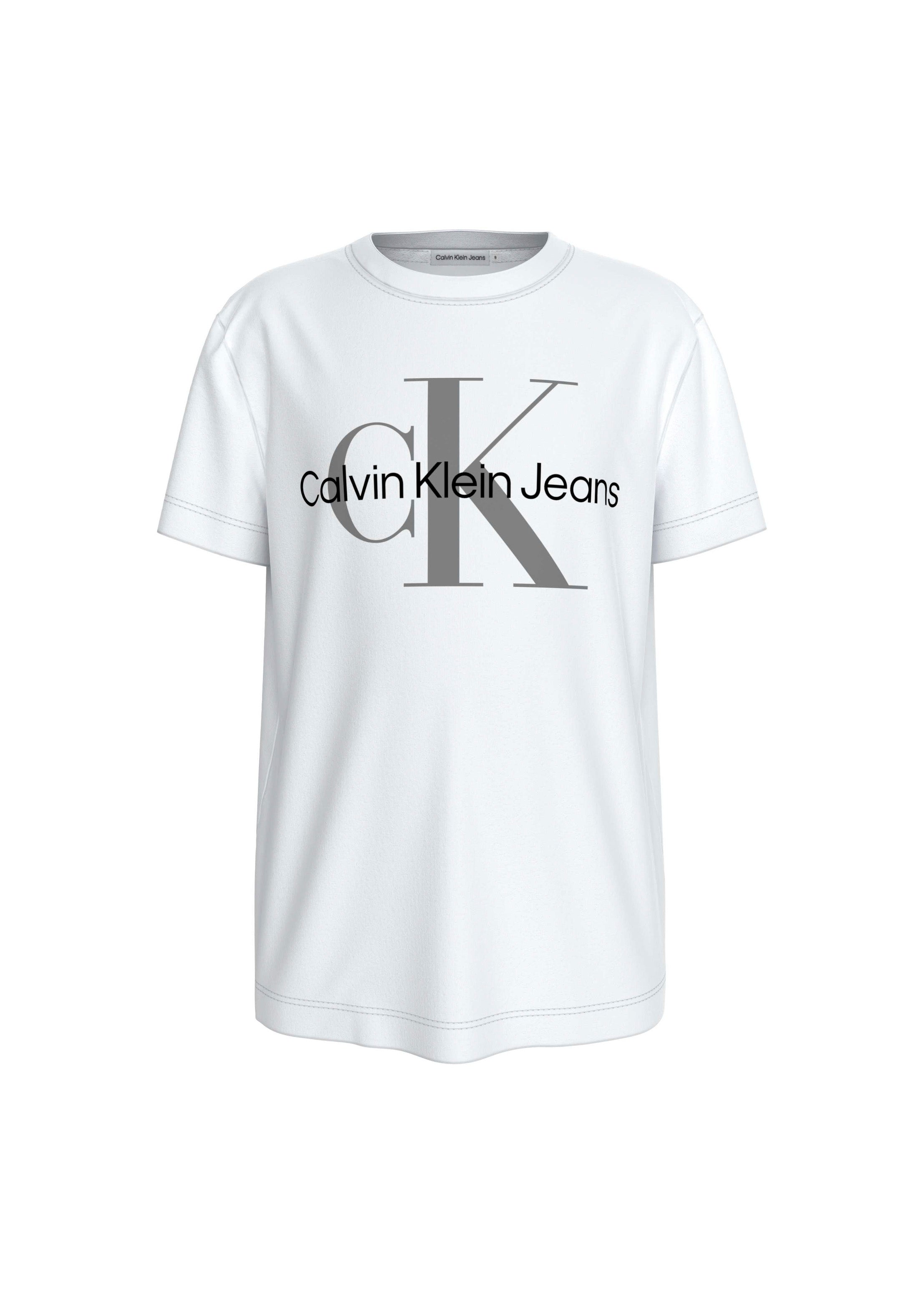 Calvin Klein Kids T-Shirt Bianca CK per Bambini