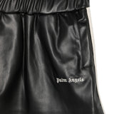 Palm Angels Kids Gonna in Pelle con Logo per Bambine