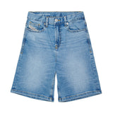 Diesel Kids Bermuda in Denim per Bambini