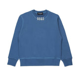 Dsquared2 Kids Felpa Girocollo Lavagna per Bambini