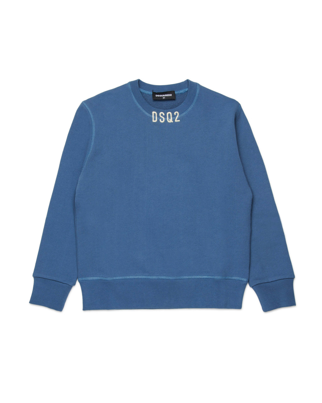 Dsquared2 Kids Felpa Girocollo Lavagna per Bambini