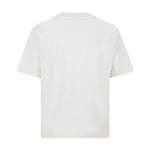 Barrow Kids T-Shirt Bianca con Applicazione Logo Strass per Bambine