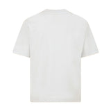 Barrow Kids T-Shirt Bianca con Applicazione Logo Strass per Bambine