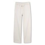 Michael Kors Kids Pantalone Crema All-Over per Bambine