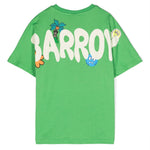 Barrow Kids T-shirt Verde con Stampa retro