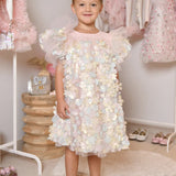 Angel's Face Kids Abito Marlowe Rosa e Multicolor per Bambine