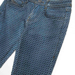 Diesel Kids Jeans Denim con Applicazione Strass per Bambine (dettaglio)