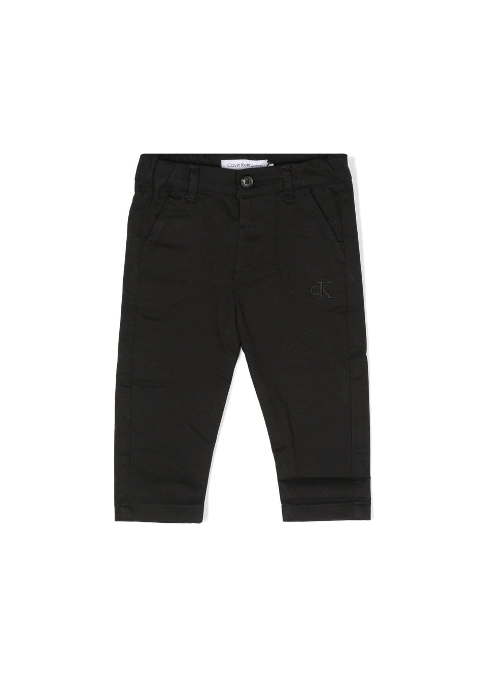 Calvin Klein Kids Pantaloni Neri per Neonati