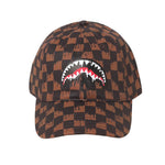 Sprayground Kids Cappello Marrone con Logo per Bambini