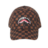 Sprayground Kids Cappello Marrone con Logo per Bambini