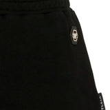 Philipp Plein Kids Gonna Nera in Felpa con Logo Esagono per Bambine