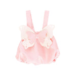 Cocò et Mamà Pagliaccetto Stella Baby Rosa per Neonate