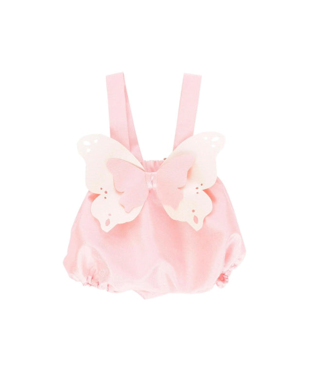 Cocò et Mamà Pagliaccetto Stella Baby Rosa per Neonate