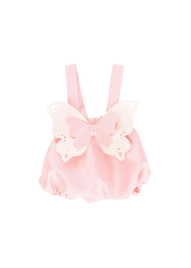 Cocò et Mamà Pagliaccetto Stella Baby Rosa per Neonate