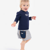 Diesel Kids Fleece and Denim Skirt for Baby Girls