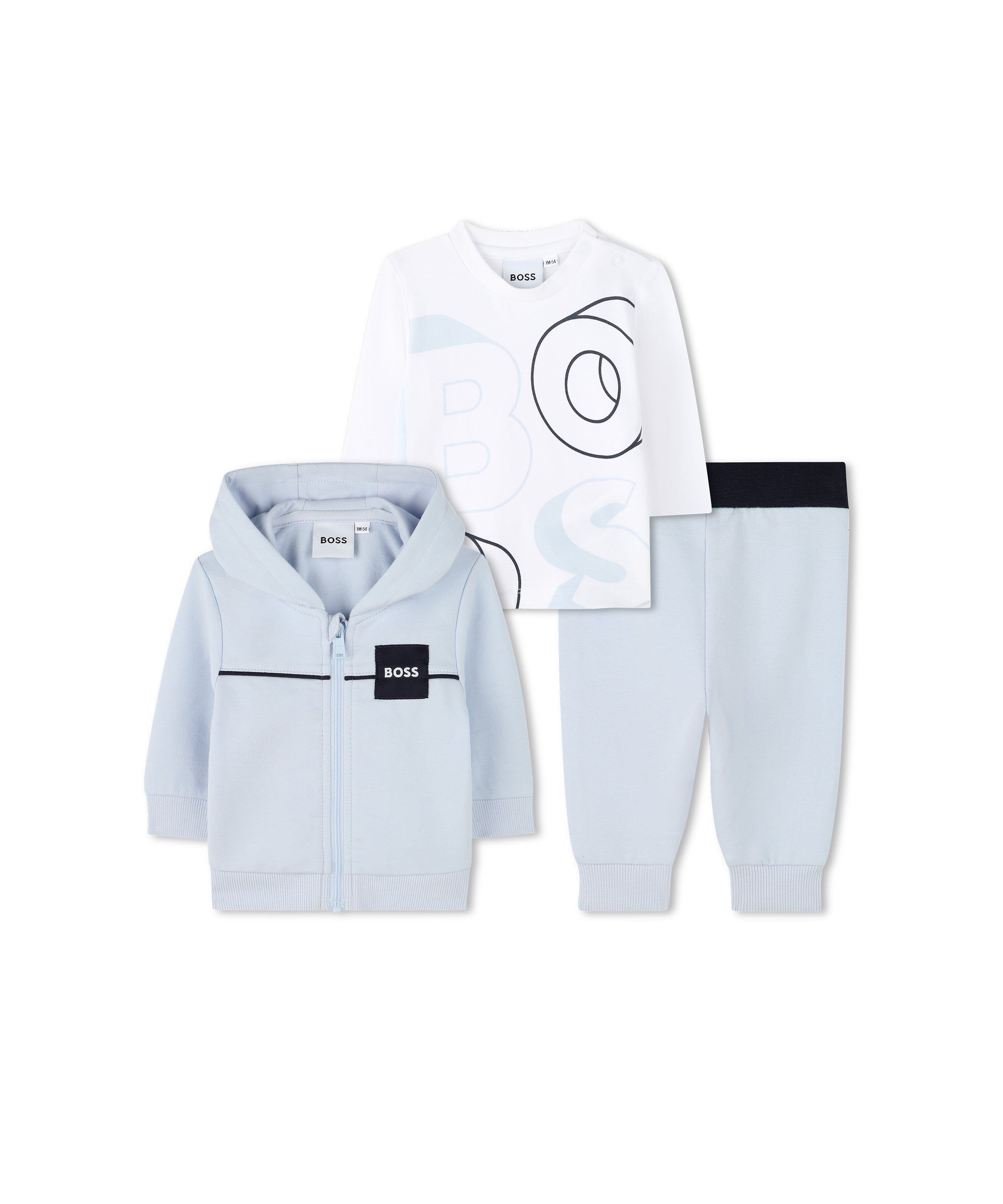 Boss Kids Completo Celeste per Neonati