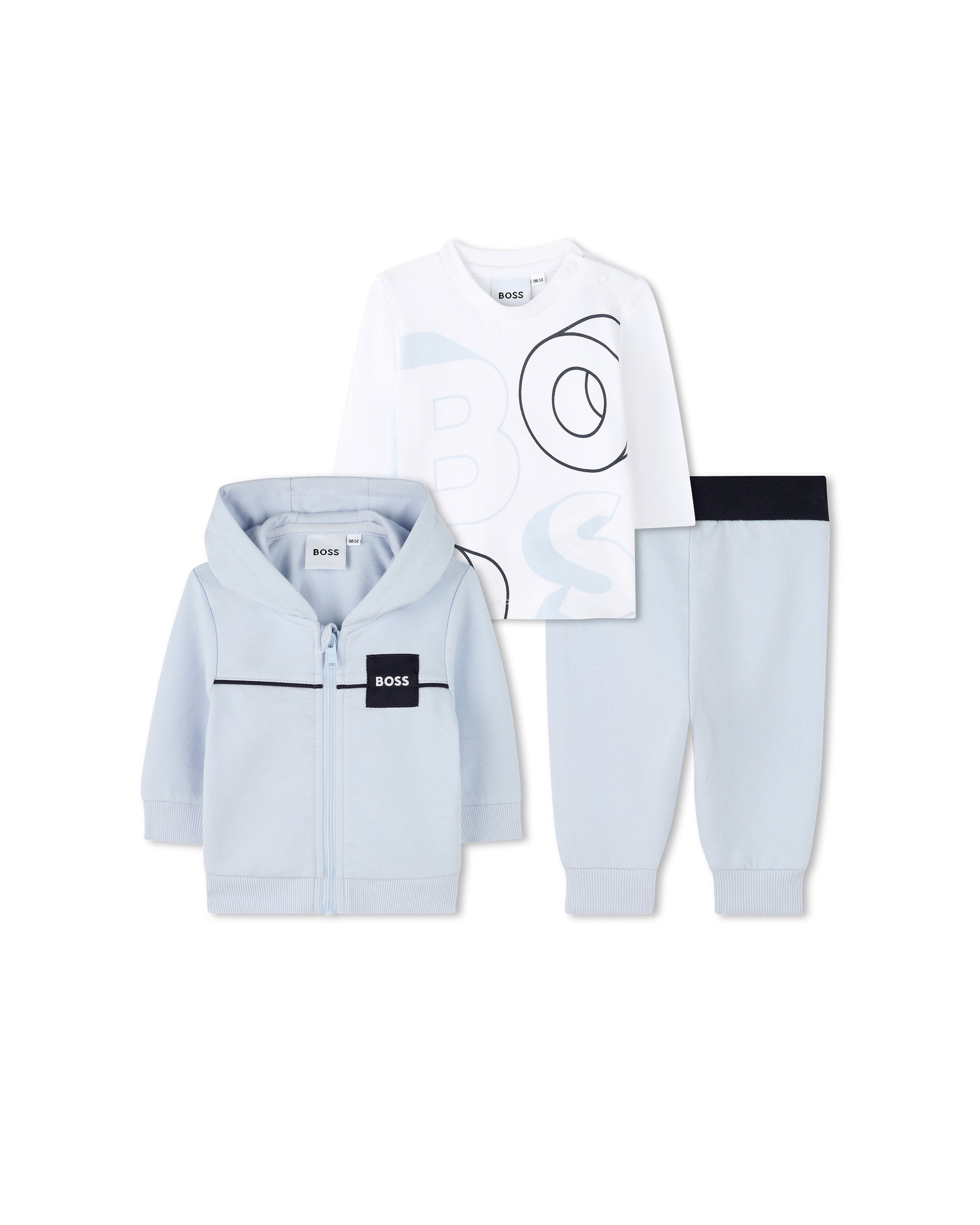 Boss Kids Completo Celeste per Neonati