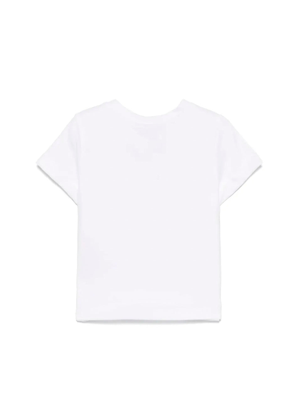 Twinset Kids T-Shirt Bianca con Applicazione Strass per Bambine