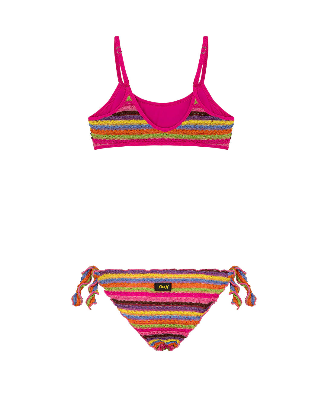 F**K Kids Costume a Fascia Multicolor per Bambine

