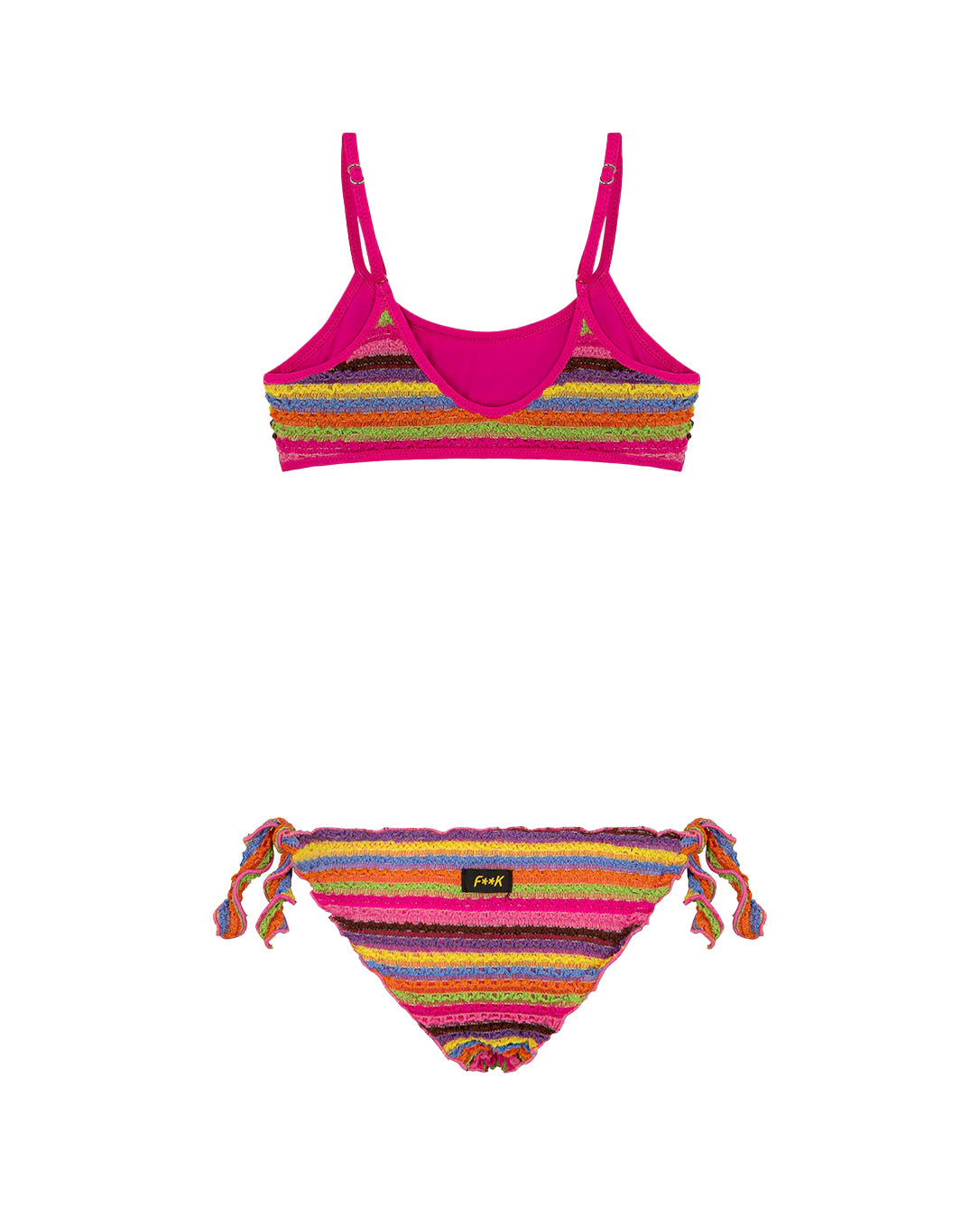 F**K Kids Costume a Fascia Multicolor per Bambine
