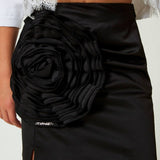 Twinset Kids Gonna Nera Corta in Duchesse 