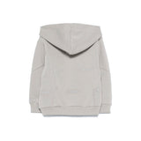Iceberg Kids Felpa con Cappuccio Grigia con Ricamo Logo per Neonati