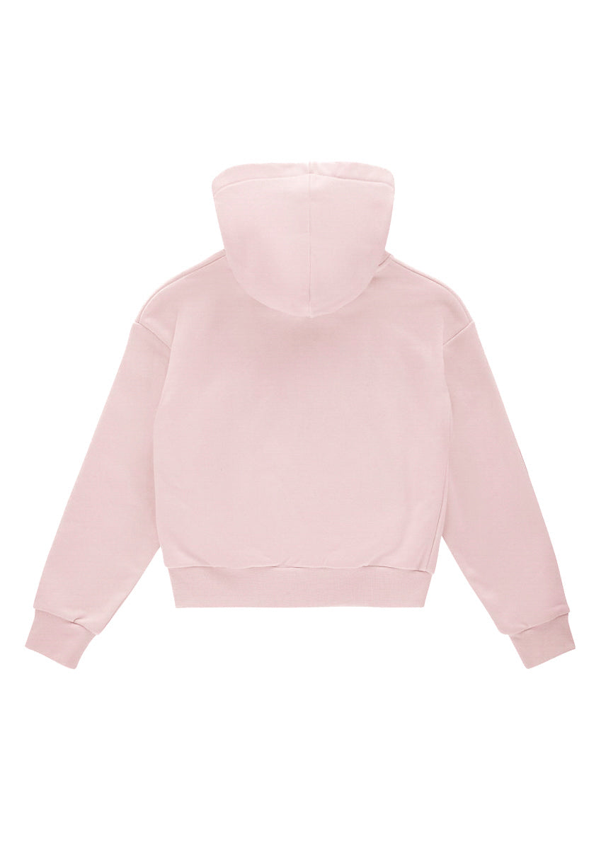 Iceberg Kids Felpa Rosa con Cappuccio con Stampa