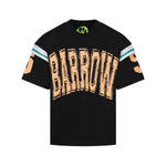 Barrow Kids T-shirt Nera con Stampa Logo per Bambini