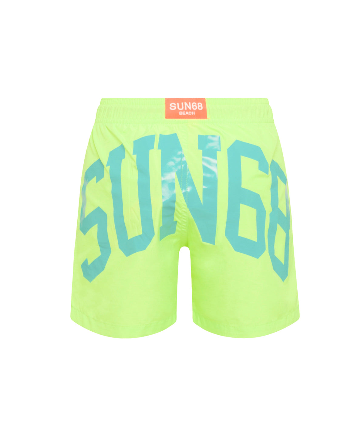 Sun68 Kids Costume Boxer Giallo Fluo per Bambini (retro)