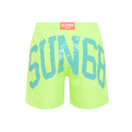 Sun68 Kids Costume Boxer Giallo Fluo per Bambini (retro)