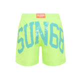 Sun68 Kids Costume Boxer Giallo Fluo per Bambini (retro)