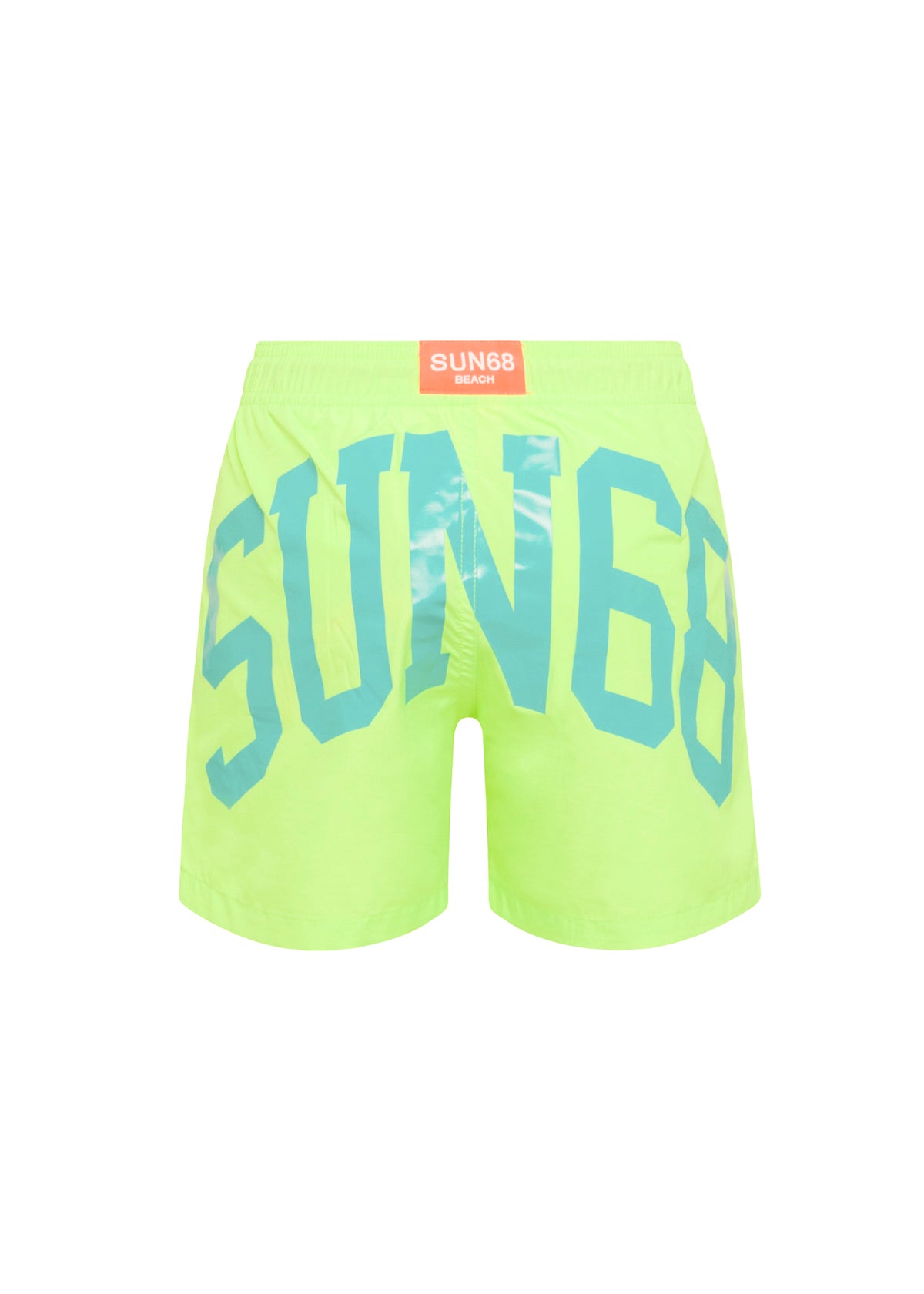 Sun68 Kids Costume Boxer Giallo Fluo per Bambini (retro)