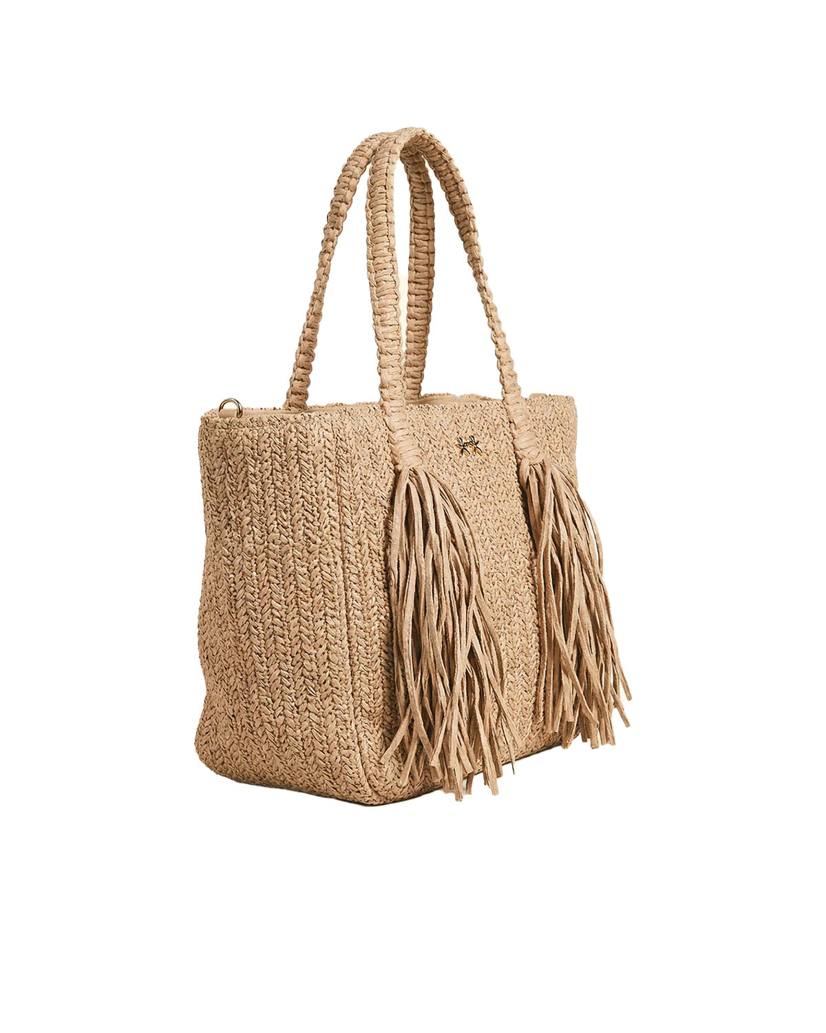F**K Kids Mini Bag Beige con Logo per Bambine