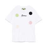 Barrow Kids T-shirt Bianca con Smile Multicolor per Bambine