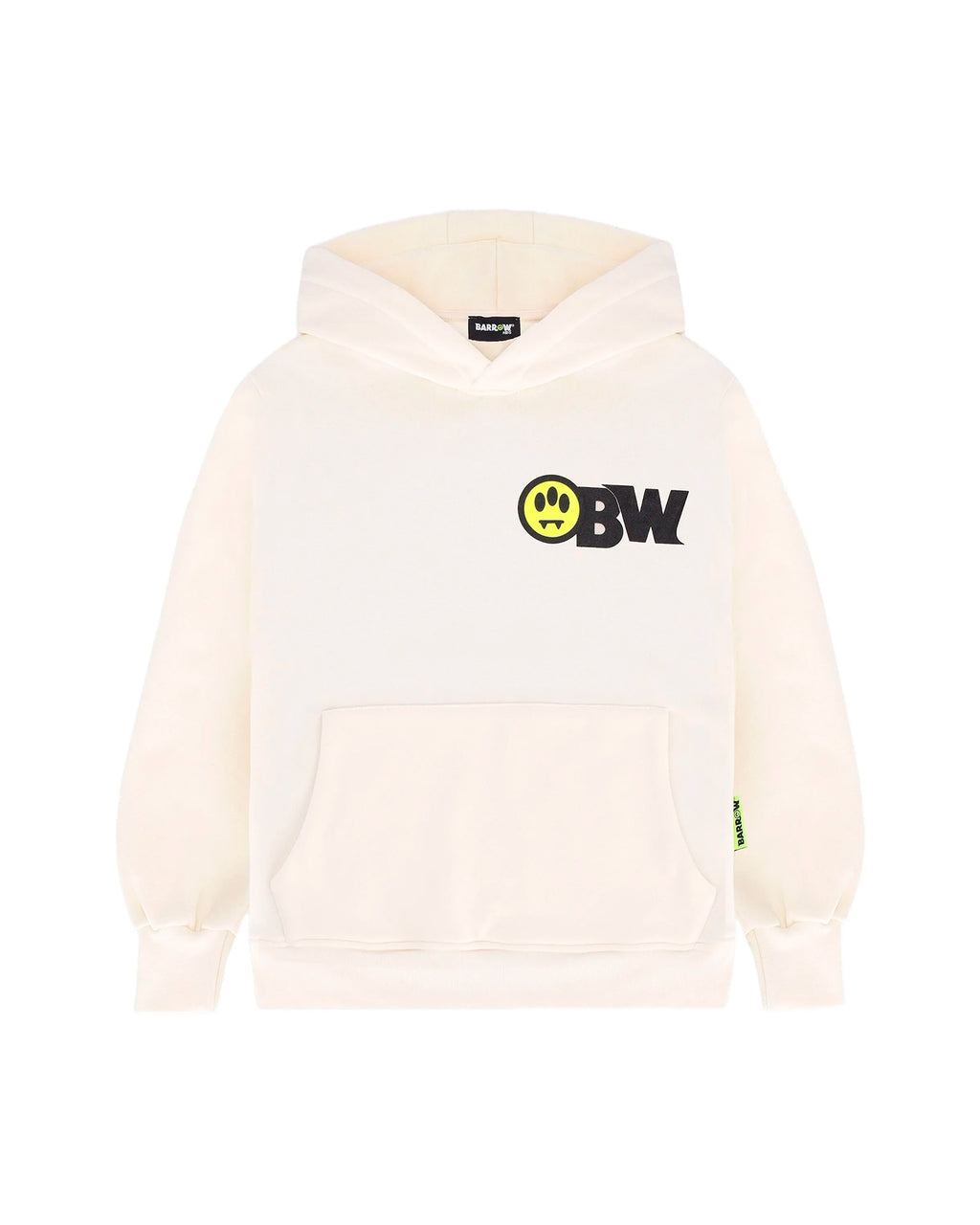 Barrow Kids Felpa con Cappuccio Stampa Retro per Bambini