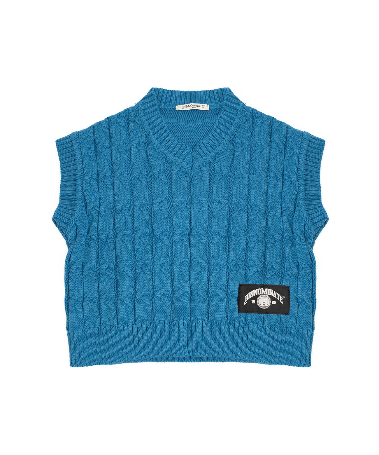 Hinnominate Kids Gilet Blu (Petrolio) in Maglia per Bambine