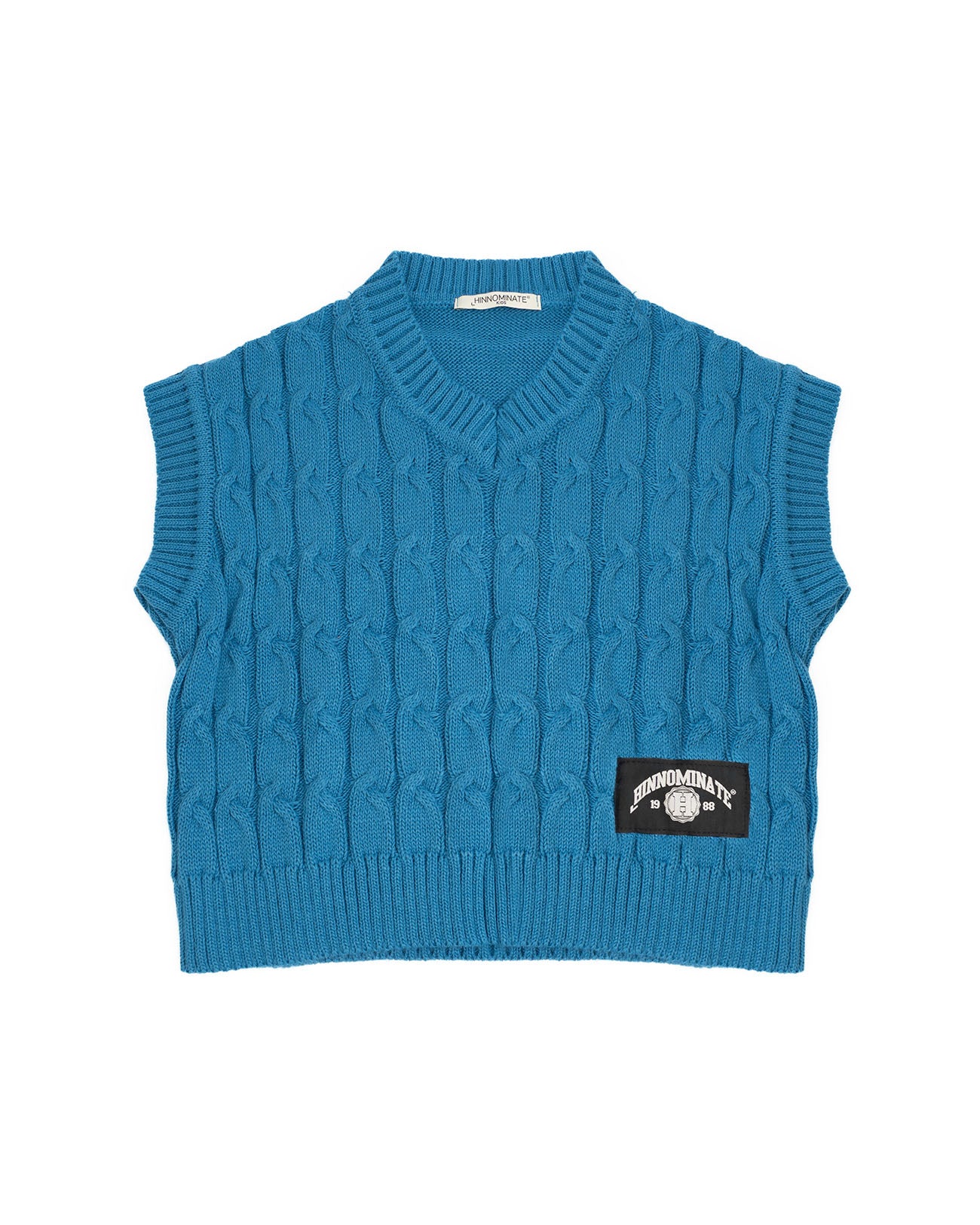 Hinnominate Kids Gilet Blu (Petrolio) in Maglia per Bambine