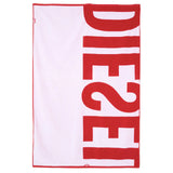 Diesel Kids Telo Mare Rosso con Logo Unisex
