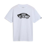 Vans Kids T-Shirt Bianca con Stampa OFF THE WALL