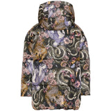 Just Cavalli Kids Giubbino Lungo Heron Color con Stampa Animalier per Bambine