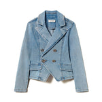 Twinset Kids Giacca in Jeans per Bambine