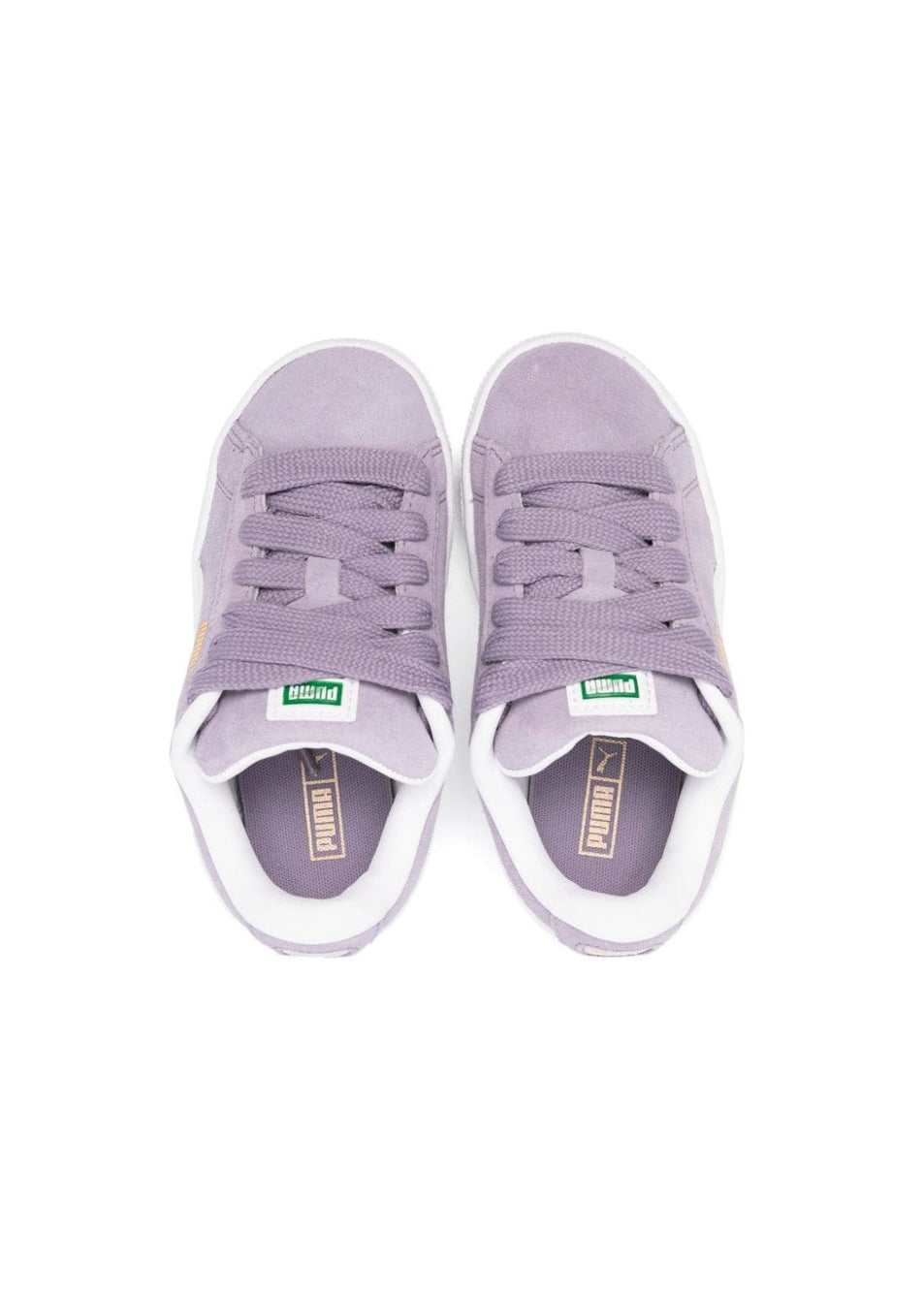 Puma Kids Suede XL PS Lilla/Bianco per Bambine (dettaglio)