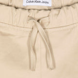 Calvin Klein Kids Pantaloni Beige Stile Cargo per Neonati (dettaglio)