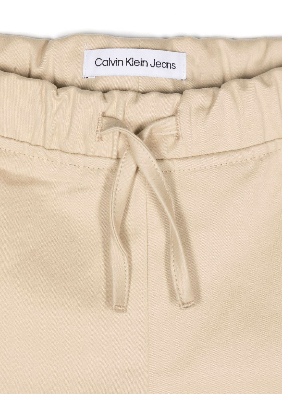 Calvin Klein Kids Pantaloni Beige Stile Cargo per Neonati (dettaglio)