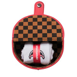 Sprayground Kids Calzino Bianco con Logo Unisex