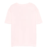 Palm Angels Kids' Pink Teddy Logo T-Shirt for Girls