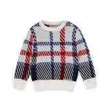 Paciotti Kids Maglia Invernale con Motivo a Quadri Scozzese per Neonati