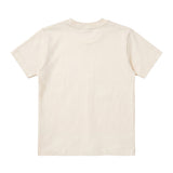 Yes London Kids T-Shirt Panna con Logo per Bambini